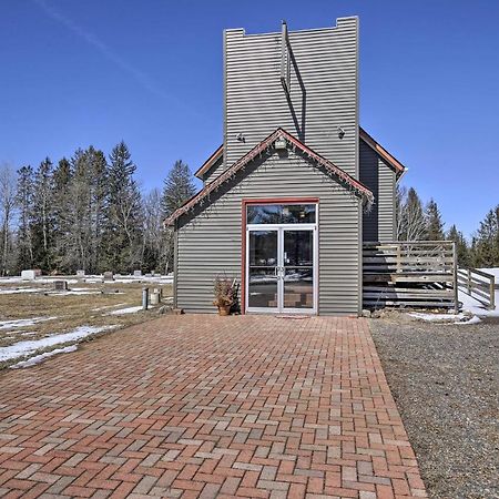 Renovated Historic Church Along Namekagon River! Seeley Exterior foto