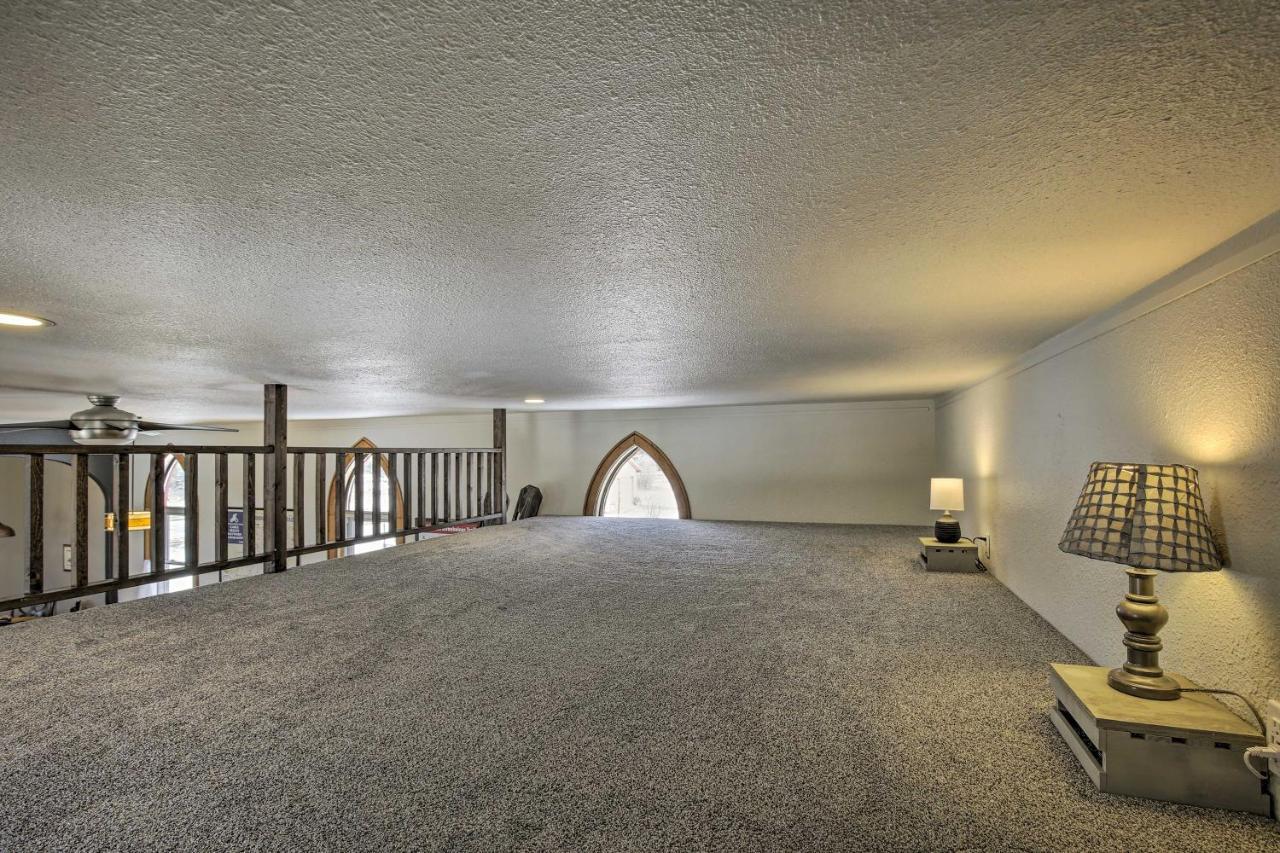 Renovated Historic Church Along Namekagon River! Seeley Exterior foto