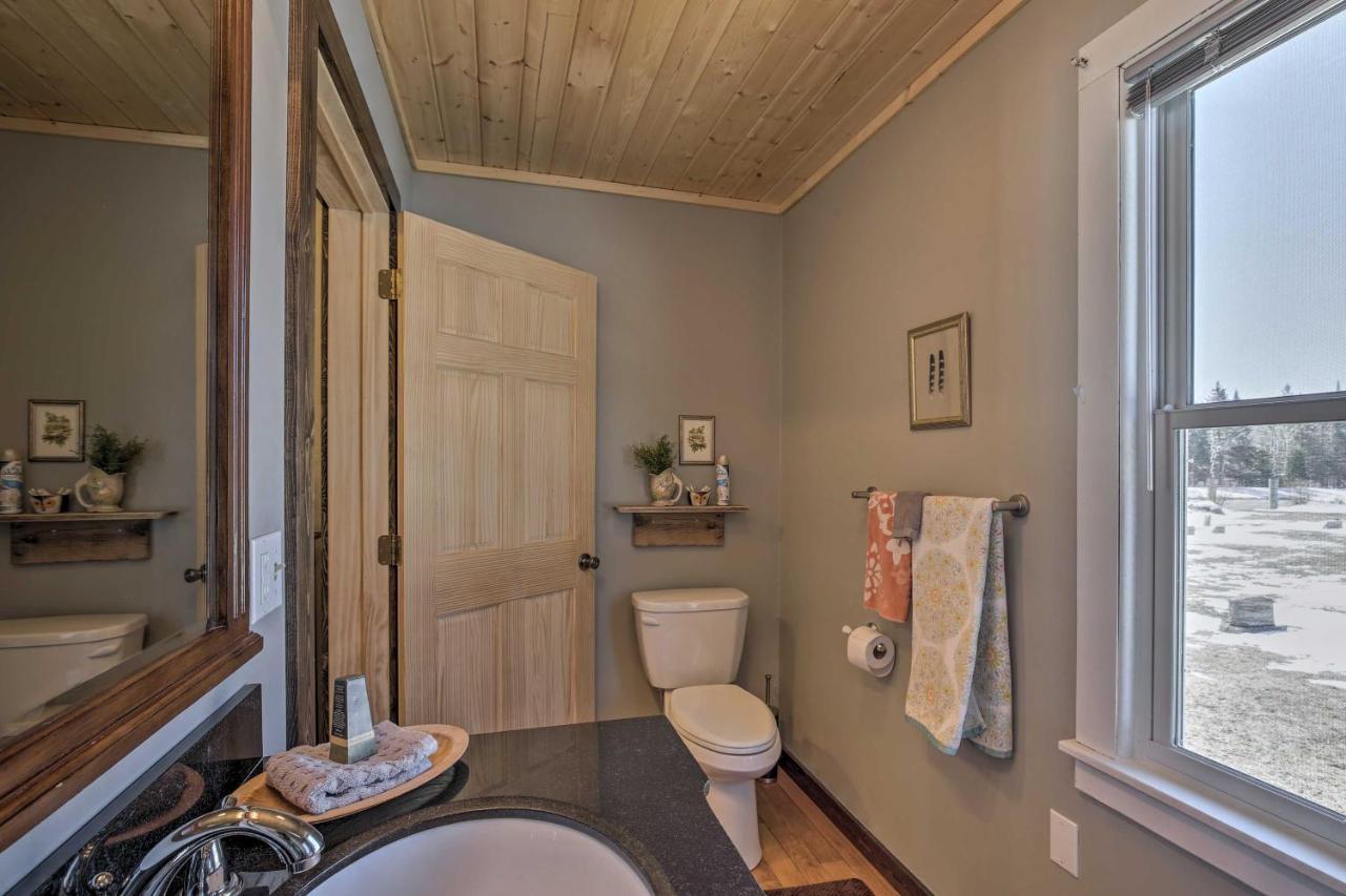Renovated Historic Church Along Namekagon River! Seeley Exterior foto