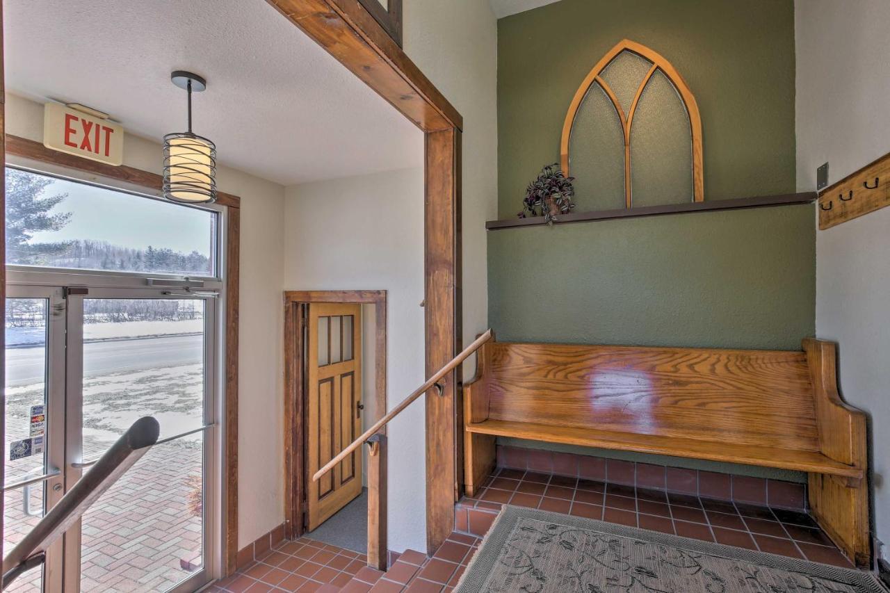 Renovated Historic Church Along Namekagon River! Seeley Exterior foto